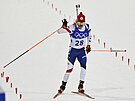 Michal Krmá v závodu na 15 kilometr na ZOH v Pekingu 2022. (18. února 2022)