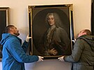 Na Kuks se vrtil ukraden barokn portrt Jana Michaela porka