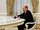Ruský prezident Vladimir Putin jednal s nmeckým kancléem Olafem Scholzem...