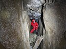 Objeven jeskyn Kyklop v hoe Knhyn v Beskydech