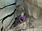 Objeven jeskyn Brepta II v hoe Knhyn v Beskydech