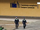 Belgická policie kvli plánovaným protestm ped sídly institucí EU preventivn...