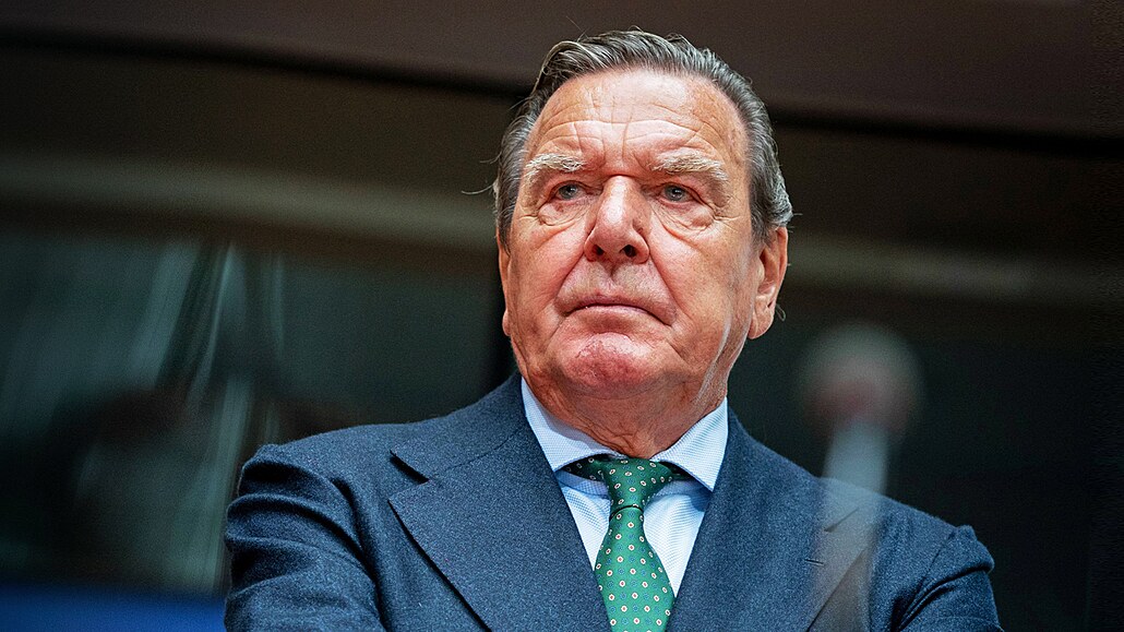 Bývalý nmecký kanclé Gerhard Schröder.