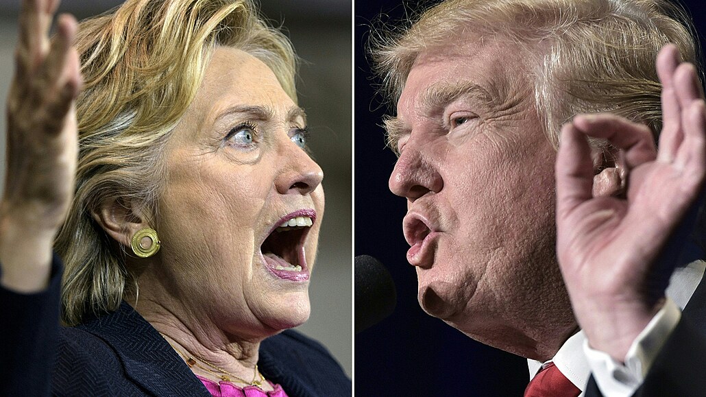 Hillary Clinton a Donald Trump