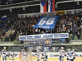Hokejov extraliga, 44. kolo, Kladno - Kometa Brno. Oslava 50. narozenin...