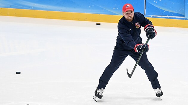 Olympijský turnaj mužů v ledním hokeji. Český hokejový trenér Filip Pešán na ZOH v Pekingu 2022.