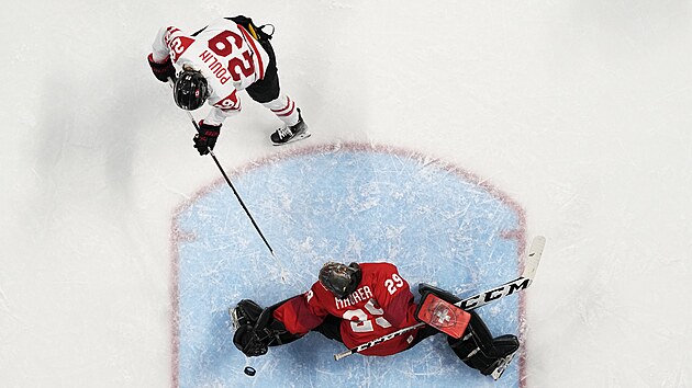 Hokejov semifinle en, Kanada - vcarsko.