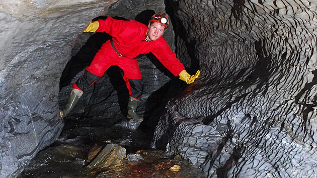 V objevené jeskyni N - 1 v Norsku