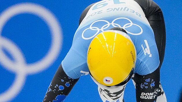 Anna Fernstdtov bhem sv tet jzdy na olympid v Pekingu.