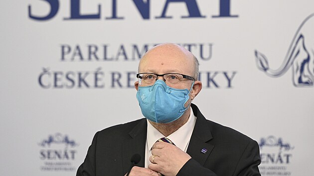 Ministr zdravotnictv Vlastimil Vlek z TOP 09 v Sentu