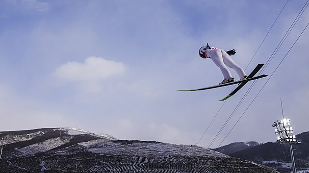 Tom Portyk v zvod sdruen na velkm mstku na olympijskch hrch v Pekingu.
