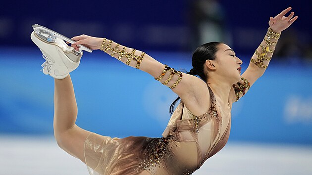 Kaori Sakamotov na olympijskch hrch v Pekingu