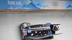 Kaillie Humphriesová v monobobu.