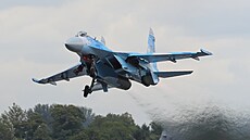 Tký stíhací letoun Su-27 bude patrn nejvýznamnjím soupeem ruského...