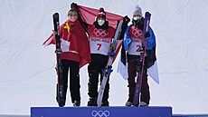 Zlatou medaili v lyaském slopestylu vybojovala Mathilde Gremaudová ze...