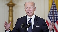 Americký prezident Joe Biden (15. února 2022)
