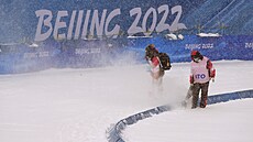 Snhov kalamita na ZOH v Pekingu 2022