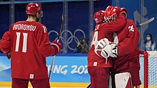 Olympijský turnaj v ledním hokeji. Rusko - Dánsko 3:1 (16. února 2022)