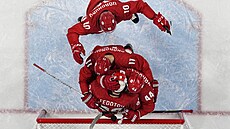 Olympijský turnaj v ledním hokeji. Rusko - Dánsko 3:1 (16. února 2022)