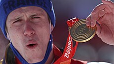Francie slaví olympijský slalom. Zlato získal Francouz Clement Noël. (16. února...