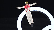Lya chi Kuang-pchu získal pro domácí ínu olympijské zlato v akrobatických...