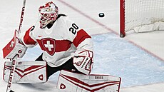 Finsko - výcarsko. Hokejistky bojují o bronzové medaile. Gól Finky Susanny...