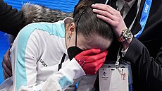 Ruska Kamila Valijevová smutní po své volné jízdě na ZOH v Pekingu. (17. února... | na serveru Lidovky.cz | aktuální zprávy