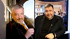 Nkdejí editel TV Nova Vladimír elezný (vlevo) podal alobu na lena Rady...