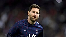 Lionel Messi (PSG) se chystá na zápas Ligy mistr� proti Realu Madrid.