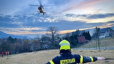 Na míst� zasahovali i hasi�i