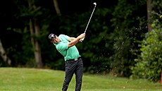 Ryan Fox během prvního dne turnaje PGA Tour ve Virginia Water (9. září 2021).
