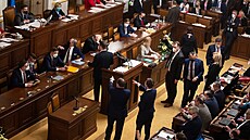 Schze poslanecké snmovny (16. února 2022)