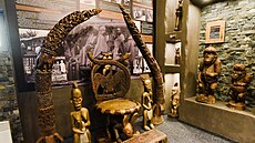 Muzeum africké kultury ve Vizovicích cestovatel Richard Jaronk neustále...