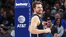 Luka Don�i� z Dallas Mavericks zazá�il proti LA Clippers.