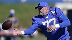 Andrew Whitworth na tréninku Los Angeles Rams