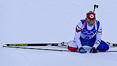 Lucie Charvátová po olympijském závodu tafet