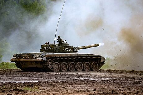 Tanky T-72 z výzbroje eské armády