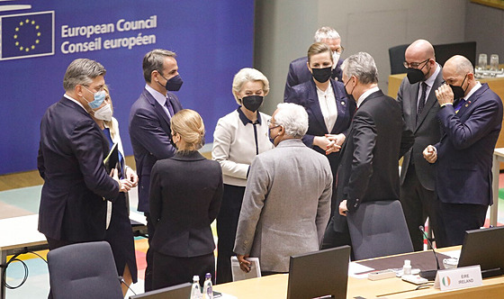 Jednání Evropské rady v Bruselu (24. února 2022)