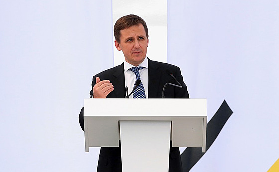 Zstupce prezidenta VTB Bank Denis Bortnikov (2. ervna 2019)