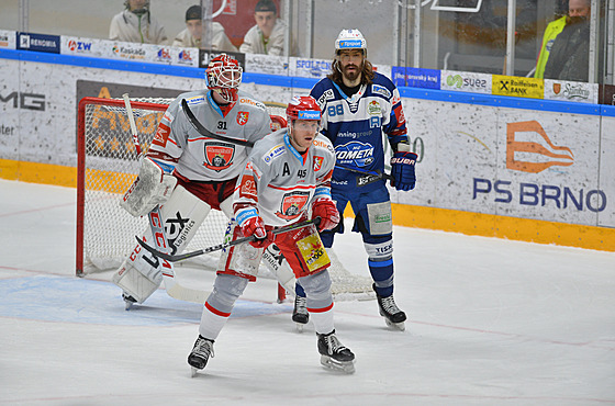 Peter Mueller ped brankou Hradce Králové.