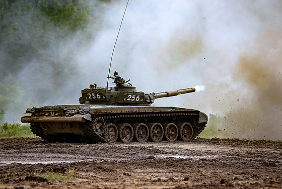 Tanky T-72 z výzbroje eské armády