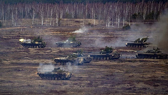 Tanky ruské armády.
