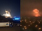 Ukrajinou se otásají exploze