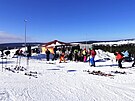 Aprés-ski stan na dojezdu modré sjezdovky Renata