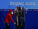Pevoz ruských hokejek ped startem olympijského finále