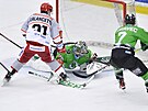 Utkání 55. kola hokejové extraligy: BK Mladá Boleslav - Mountfield Hradec...