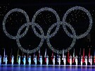 Olympijské hry v Pekingu koní. Zimní sportovní svátek uzavírá slavnostní...