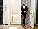 Ruský prezident Vladimir Putin v sále ped schzkou s leny Rady bezpenosti...
