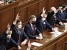 Mimoádné jednání Poslanecké snmovny k situaci na Ukrajin. (24. února 2022)