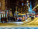 Akce j�zda tramvaj� 22 ve 22:22 dne 22. 2. 2022 p�il�kala do jednotliv�ch spoj�...